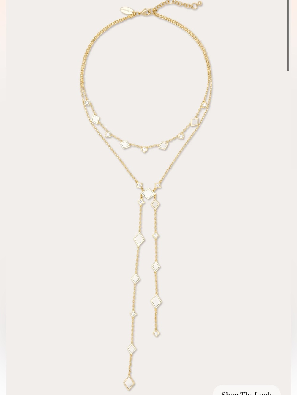 Nila Geometric Lariat